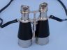 Admirals Chrome Binoculars with Leather Case 6 - 2