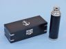 Deluxe Class Captains Chrome - Leather Spyglass Telescope 14 with Black Rosewood Box - 5