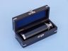 Deluxe Class Captains Chrome - Leather Spyglass Telescope 14 with Black Rosewood Box - 4
