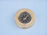 Brass Paperweight Compass w- Rosewood Box 3  - 2
