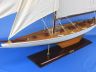 Wooden Columbia Model Sailboat Decoration 60 - 6