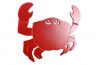 Rustic Red Cast Iron Crab Trivet 11 - 2