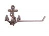 Rustic Copper Cast Iron Anchor Toilet Paper Holder 10 - 1