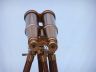 Floor Standing Admirals Antique Brass Binoculars 62 - 5