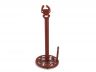 Rustic Red Cast Iron Crab Paper Towel Holder 16 - 1
