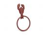 Rustic Red Cast Iron Lobster Towel Holder 9 - 1