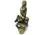 Antique Gold Cast Iron Wall Mounted Mermaid Bottle Opener 6 - 1