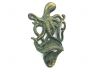 Antique Bronze Cast Iron Wall Mounted Octopus Bottle Opener 6 - 2