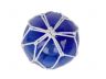 Tabletop LED Lighted Dark Blue Japanese Glass Ball Fishing Float with White Netting Decoration 4 - 2