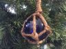 Blue Japanese Glass Ball Fishing Float Decoration Christmas Ornament 2 - 2
