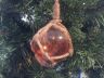 Orange Japanese Glass Ball Fishing Float Decoration Christmas Ornament 2 - 2