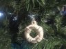 Rustic Whitewashed Cast Iron Lifering Christmas Ornament 4 - 2