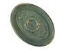 Antique Bronze Cast Iron Decorative Anchors And Lifering Bowl 8 - 2