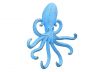 Rustic Light Blue Cast Iron Wall Mounted Decorative Octopus Hooks 7 - 2