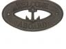 Cast Iron Welcome Aboard with Anchor Sign 8 - 3