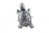 Antique Silver Cast Iron Turtle Napkin Ring 3 - Set of 2 - 1