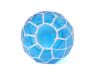 Light Blue Japanese Glass Fishing Float Bowl with Decorative White Fish Netting 10 - 2