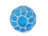 Light Blue Japanese Glass Fishing Float Bowl with Decorative White Fish Netting 10 - 1