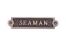 Antique Copper Seaman Sign 6 - 1