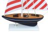 Wooden Nautical Delight Model Sailboat 17 - 4
