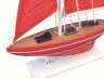 Wooden Red Sea Model Sailboat 17 - 4