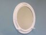 Gloss White Decorative Ship Porthole Mirror 20 - 1