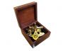 Scouts Brass Sextant 4 with Rosewood Box - 1