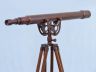 Floor Standing Bronzed Anchormaster Telescope 65 - 1