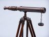 Standing Antique Copper Harbor Master Telescope 30 - 2