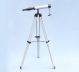 Standing Antique Copper with White Leather Harbor Master Telescope 30 - 12