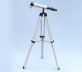 Standing Antique Copper with White Leather Harbor Master Telescope 30 - 9