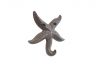 Cast Iron Wall Mounted Decorative Metal Starfish Hook 4 - 1