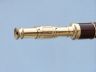 Admirals Floor Standing Brass with Wood Telescope 60 - 1