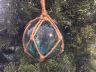 Light Blue Japanese Glass Ball Fishing Float Decoration Christmas Ornament 4 - 2