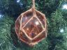 Orange Japanese Glass Ball Fishing Float Decoration Christmas Ornament 4 - 2