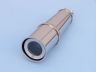 Deluxe Class Chrome Admirals Spyglass Telescope 27 with Black Rosewood Box - 2