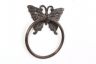 Cast Iron Decorative Butterfly Towel Holder 6 - 1
