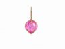 Pink Japanese Glass Ball Fishing Float With Brown Netting Decoration 4 - 2