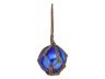Blue Japanese Glass Ball Fishing Float Decoration Christmas Ornament 3 - 1