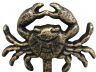 Rustic Gold Cast Iron Wall Mounted Crab Hook 5 - 2