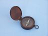 Bronzed Lewis And Clark Pocket Compass 3 - 1