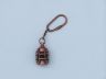 Antique Copper Anchor Green Lantern Key Chain 5 - 1