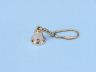 Solid Brass Bell Key Chain 4 - 3