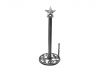 Rustic Silver Cast Iron Texas Star Kitchen Paper Towel Holder 16 - 1