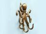 Antique Brass Octopus with Tentacle Hooks 11 - 2