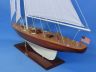 Wooden William Fife Limited Model Sailboat Decoration 60 - 8