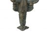Antique Seaworn Bronze Cast Iron Wall Mounted Lobster Hook 5 - 4