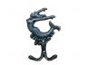 Rustic Silver Cast Iron Mermaid Key Hook 6 - 1