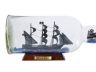 Ed Lows Rose Pink Model Ship in a Glass Bottle 11 - 2