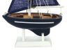 Wooden Deep Blue Sea Model Sailboat 9 - 3